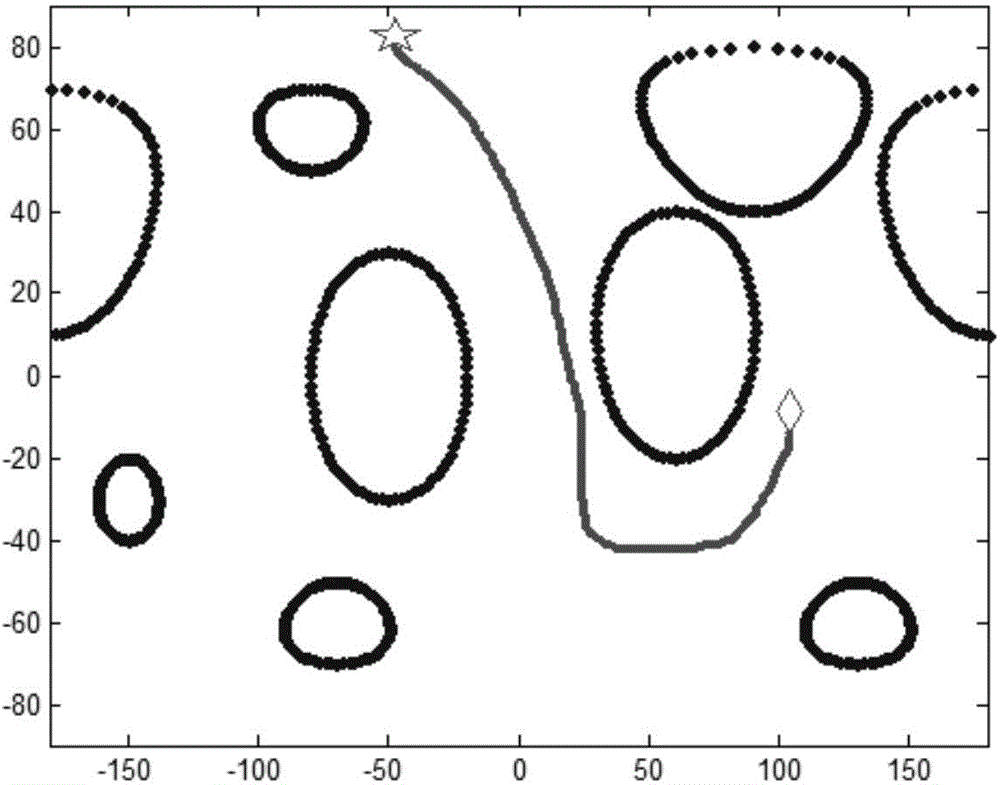 Autonomous attitude maneuver control method of deep space probe