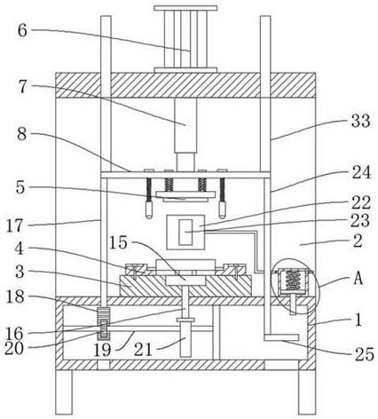 A computer chip packaging and testing equipment