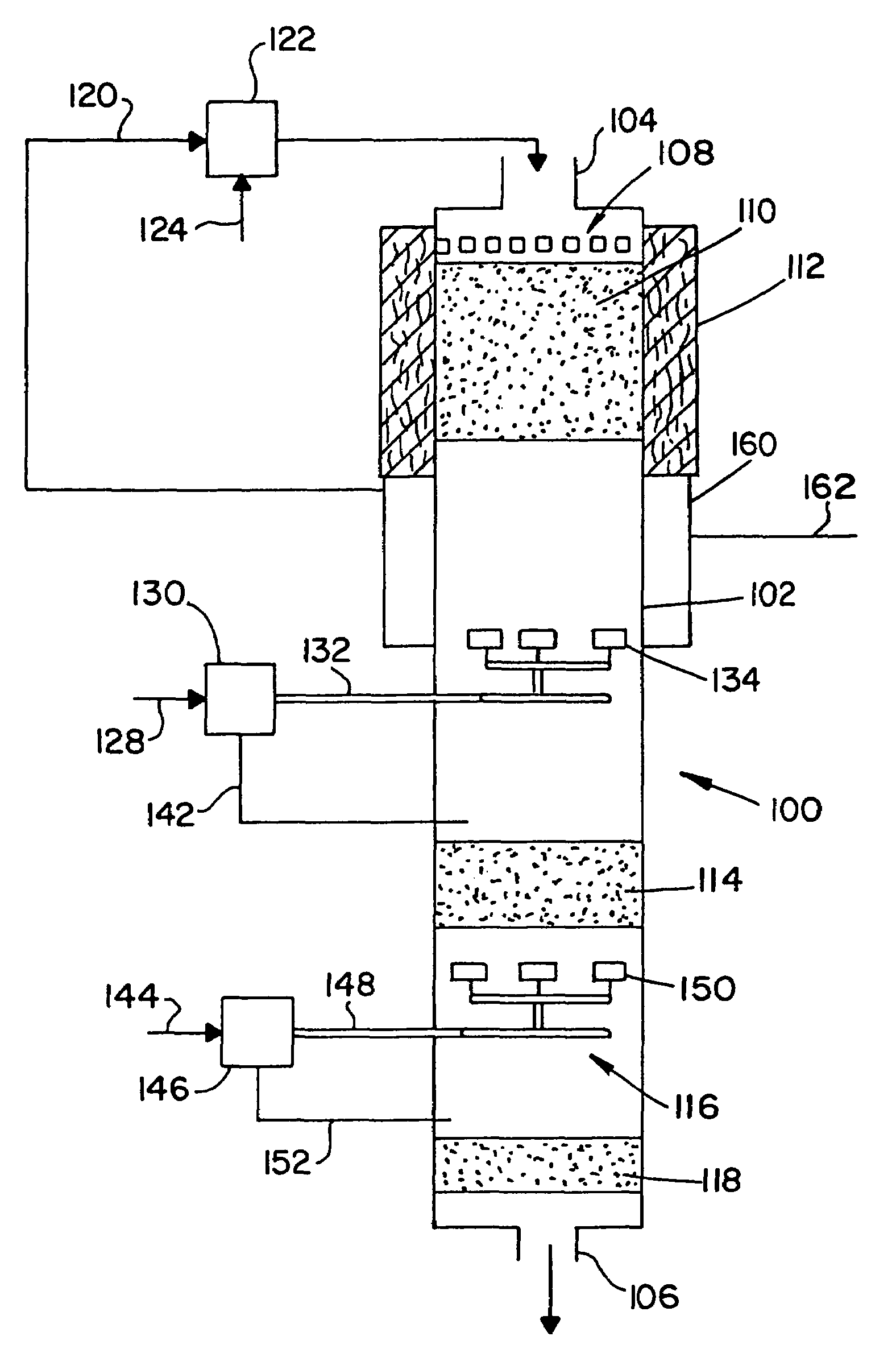 Compact reformer and water gas shift reactor for producing varying amounts of hydrogen