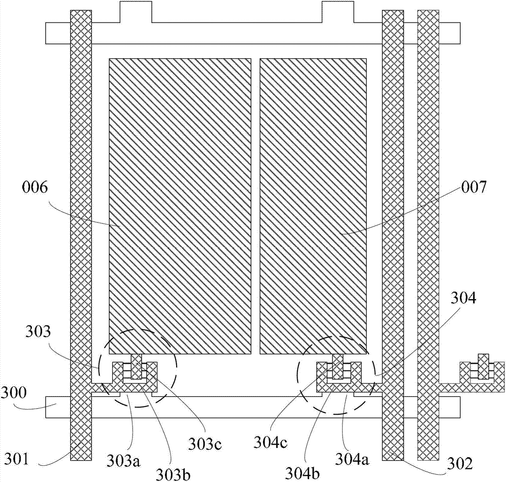 Blue-phase liquid crystal panel and display device