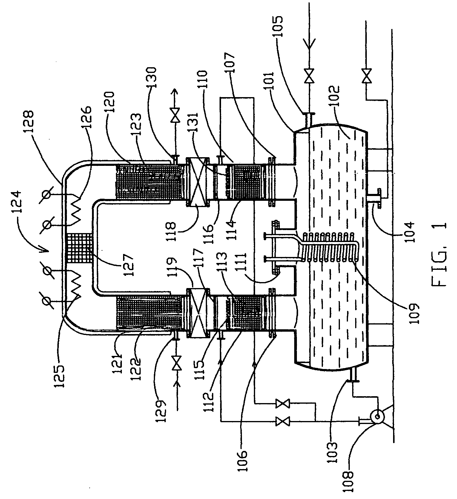 Method and system of destruction of volatile compounds in wastewater