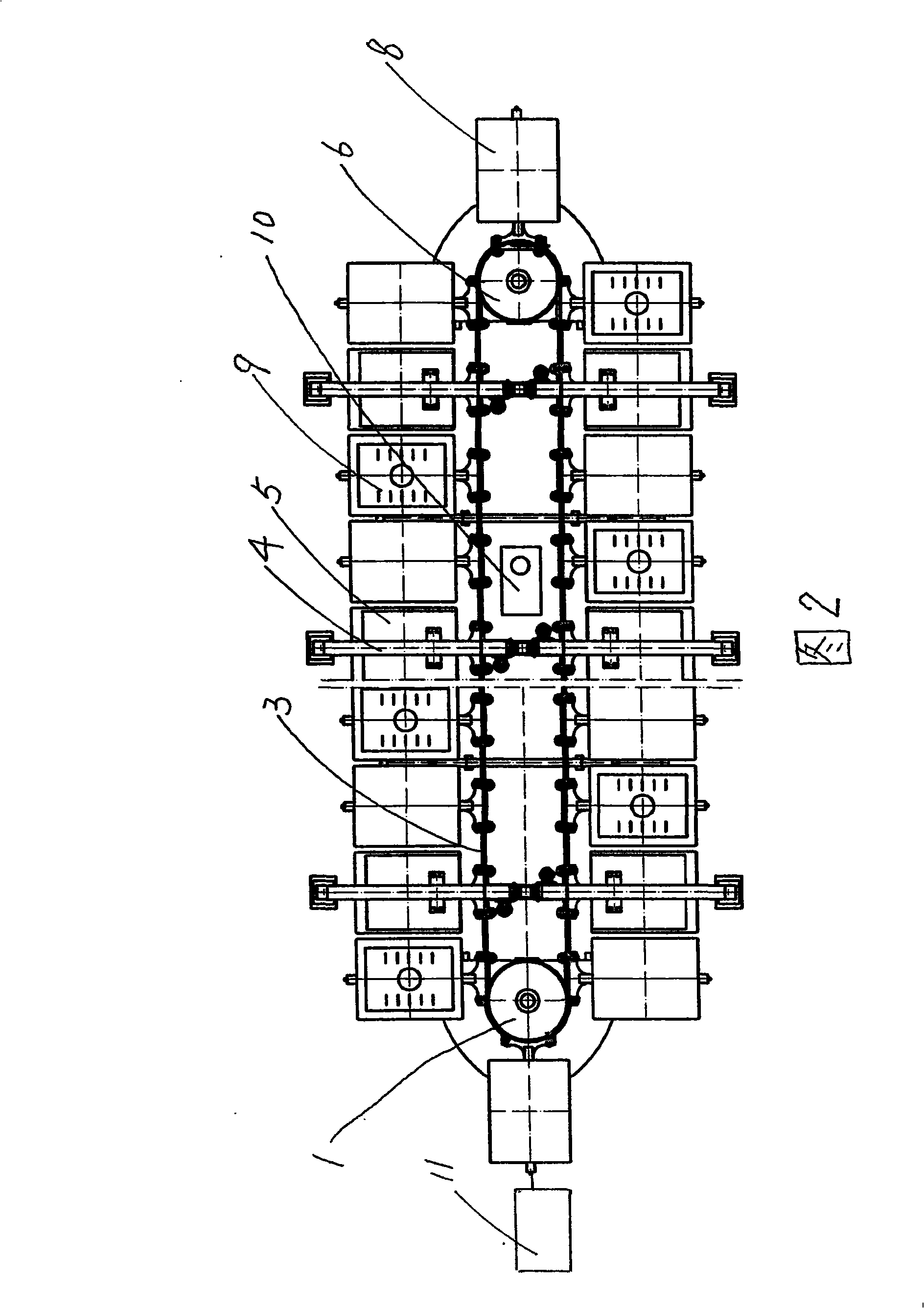 High-precision full-automatic printing machine