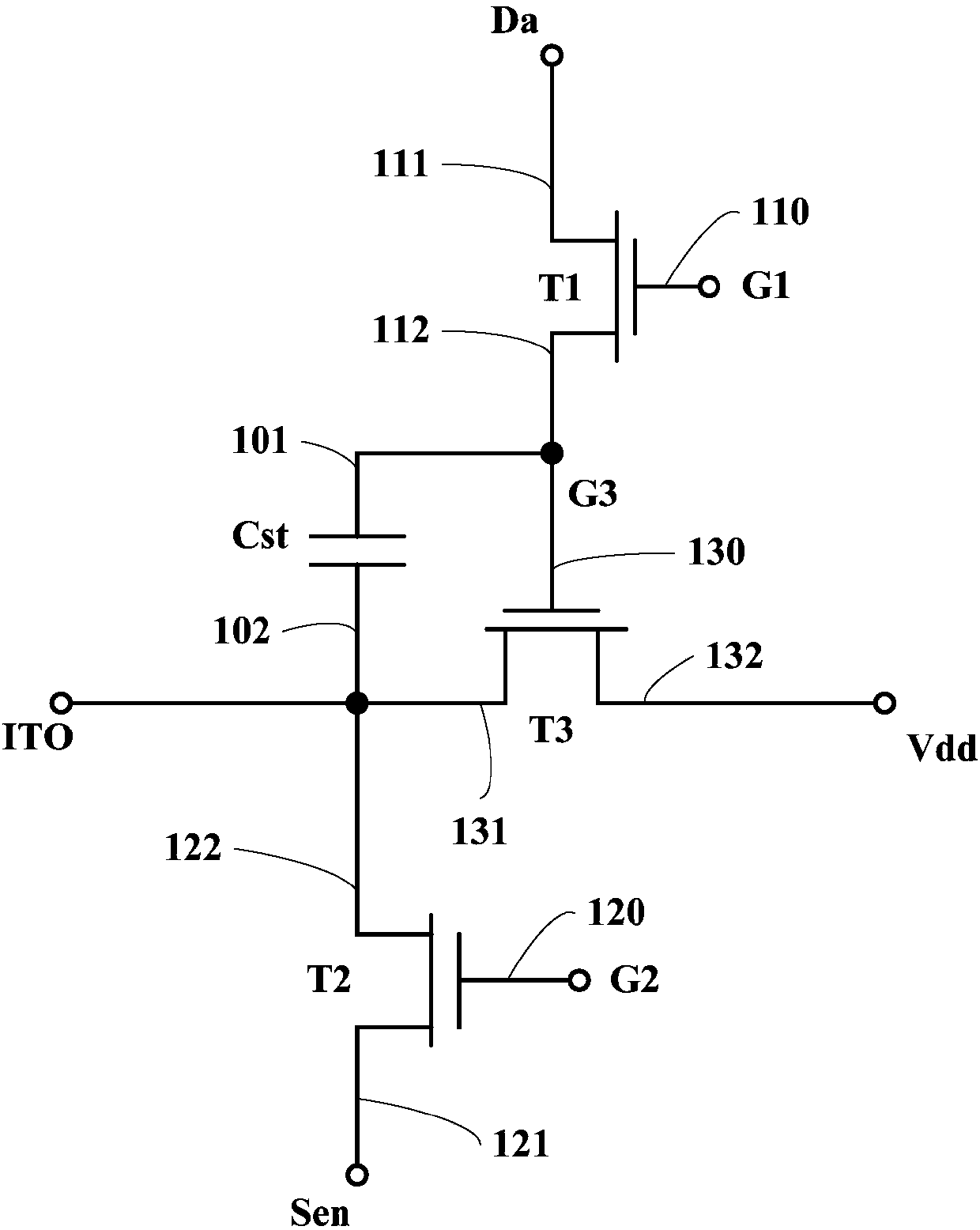 Detection method of array substrate drive circuit