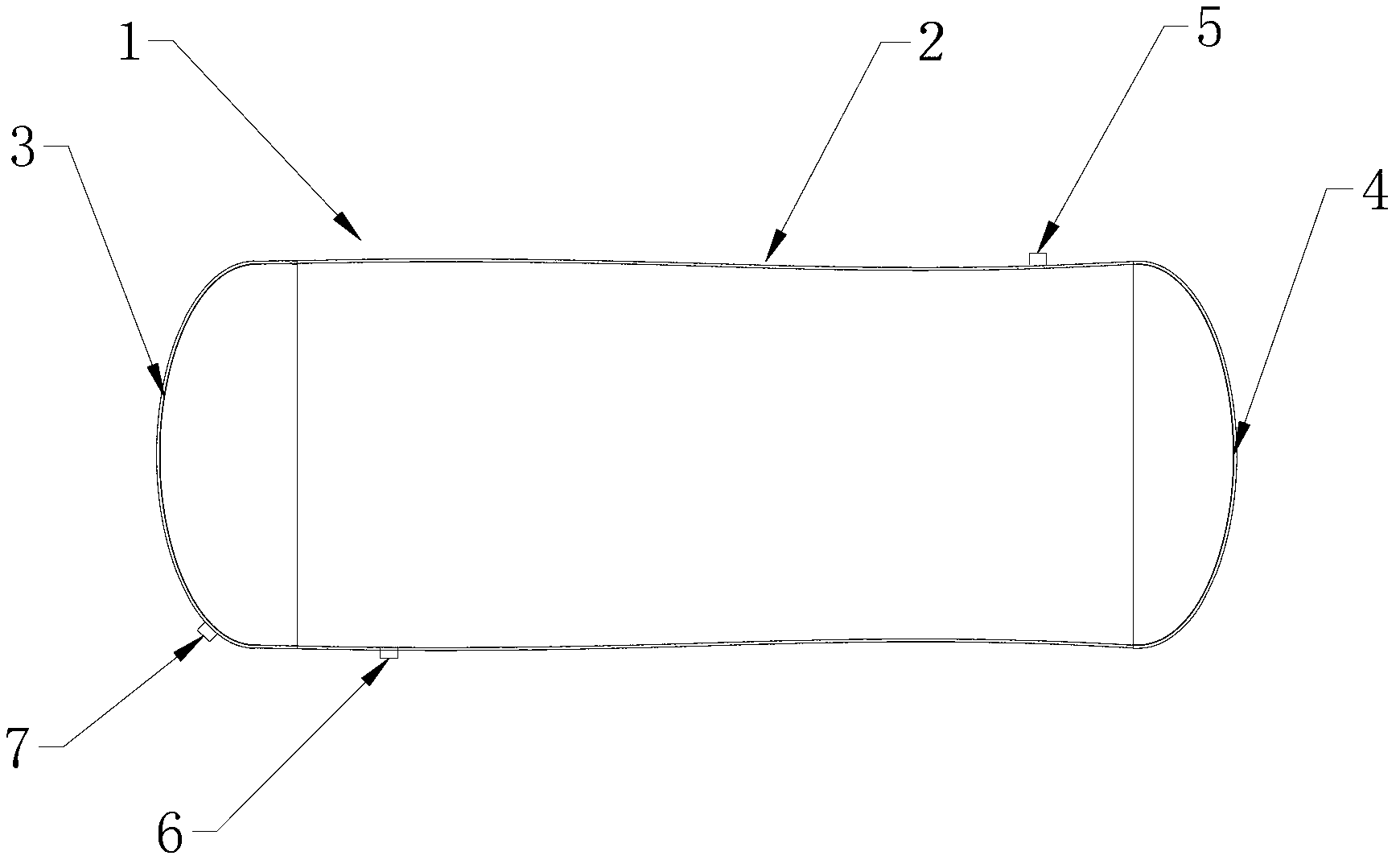 Strain strengthening storage tank