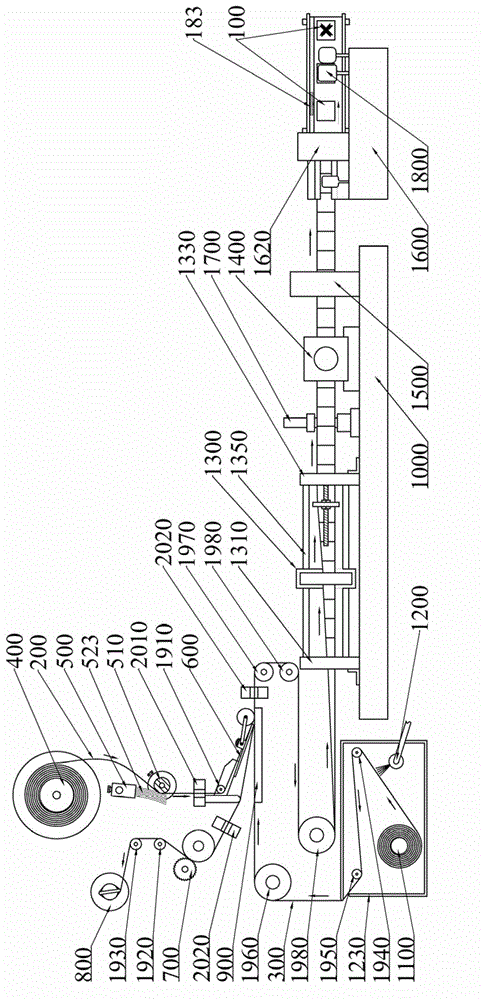 RFID (radio frequency identification device) label manufacturing equipment