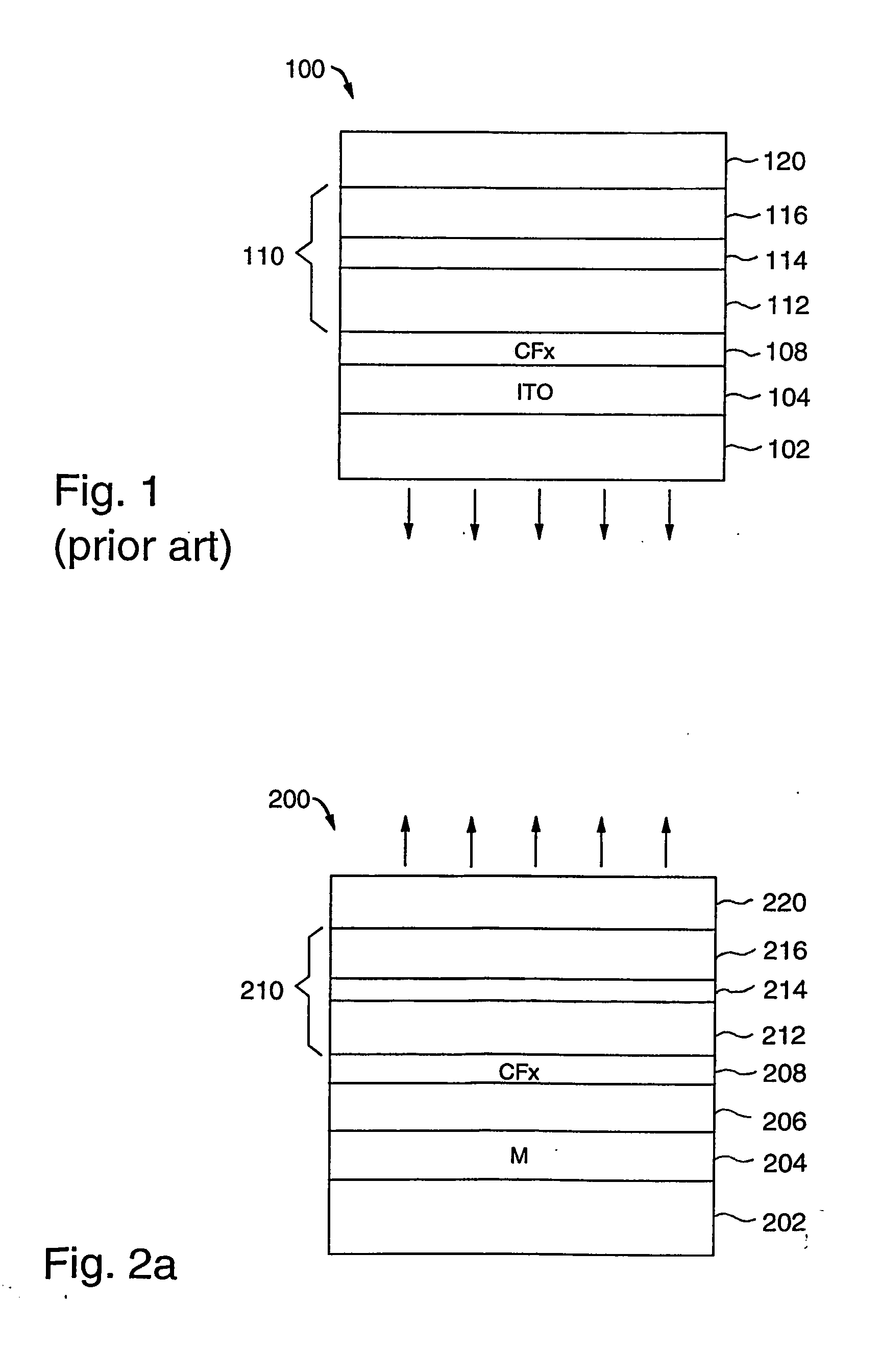 Electrode structure for electronic and opto-electronic devices