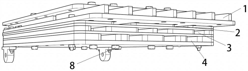 Coin separating and metering device