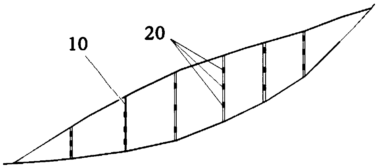 Method for monitoring and early warning of landslide thrust based on stability coefficient