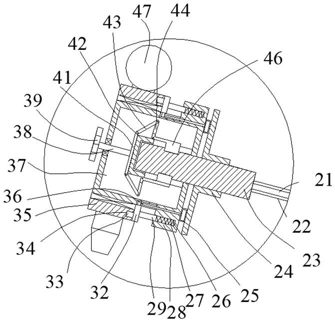 Variable-torque automobile metal plate repair hammer