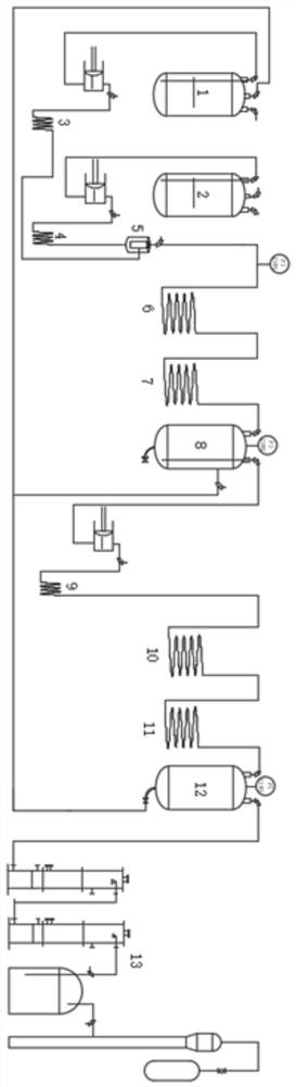 System and method for preparing 2, 3, 3, 3-tetrafluoropropene