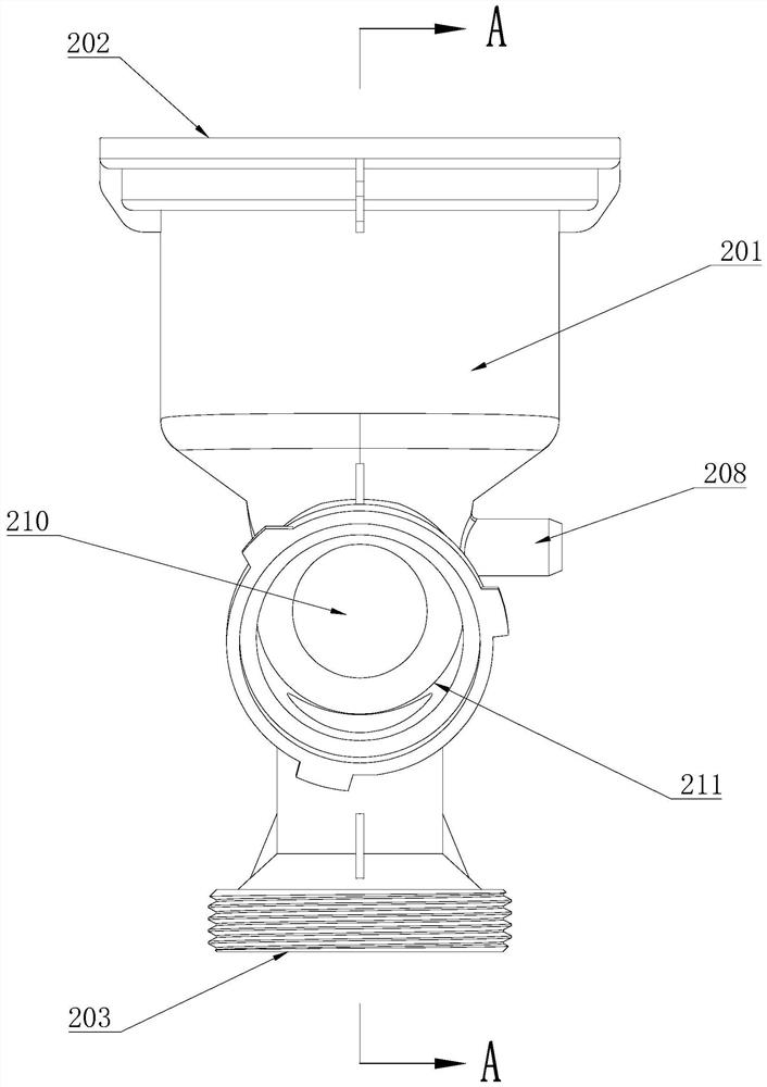 Drainage assembly and water tank