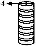 Gasification device for producing synthesis gas from high-moisture organic material