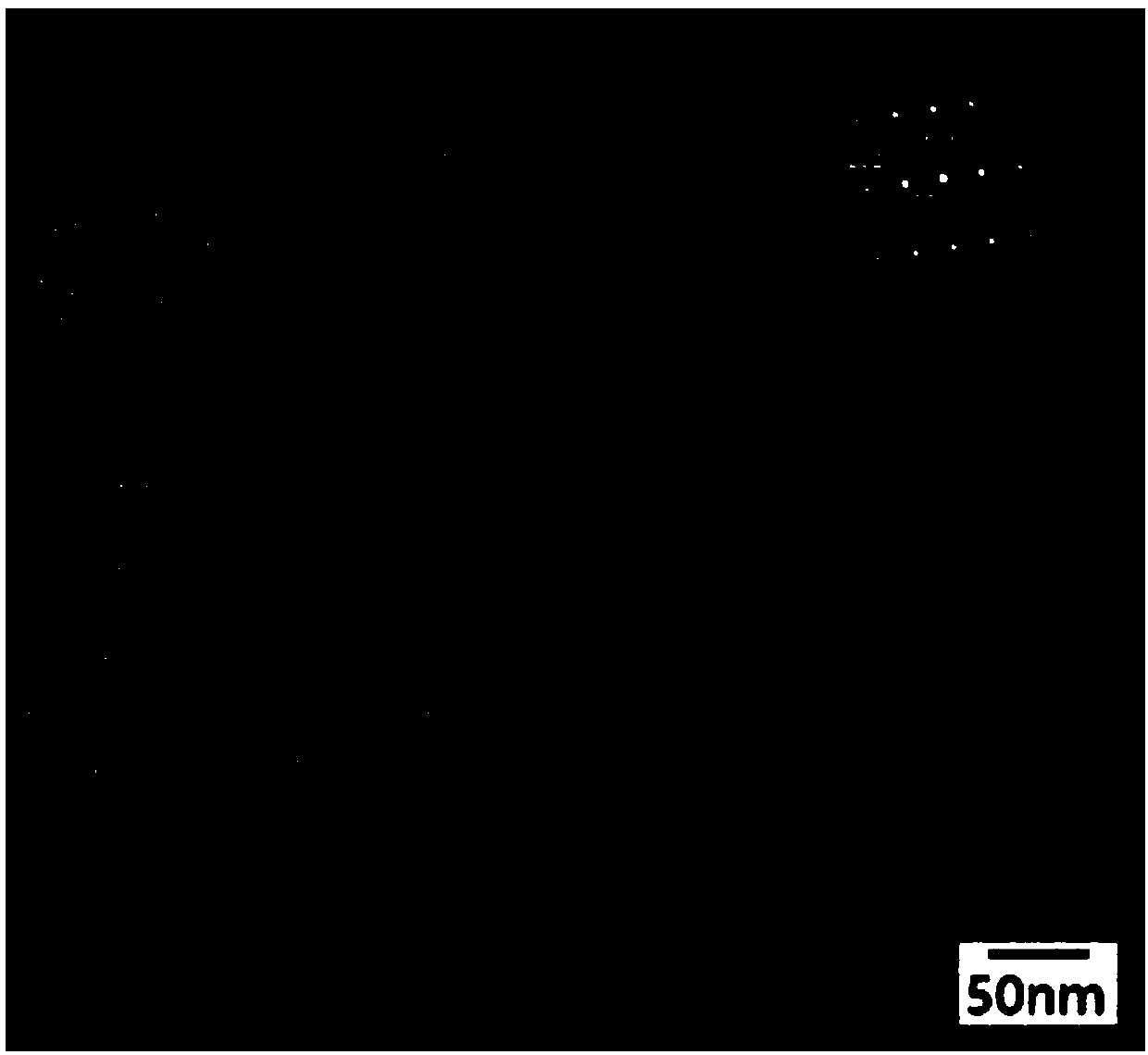 A silver-magnesium doped alumina nano-material covered with nitrogenized graphite doped nanometer silica, a preparing method thereof and applications of the material