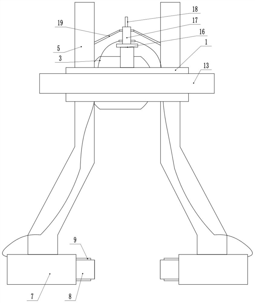 Guiding device for orthopedic surgery