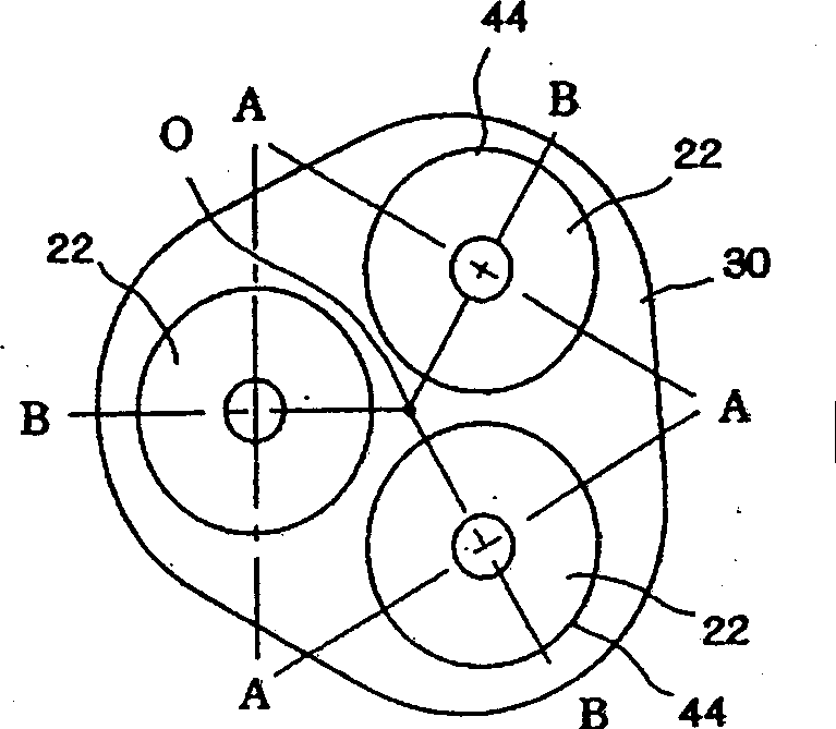 Electric rotary shaver