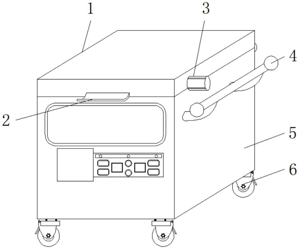 High-safety vacuum packaging equipment for food