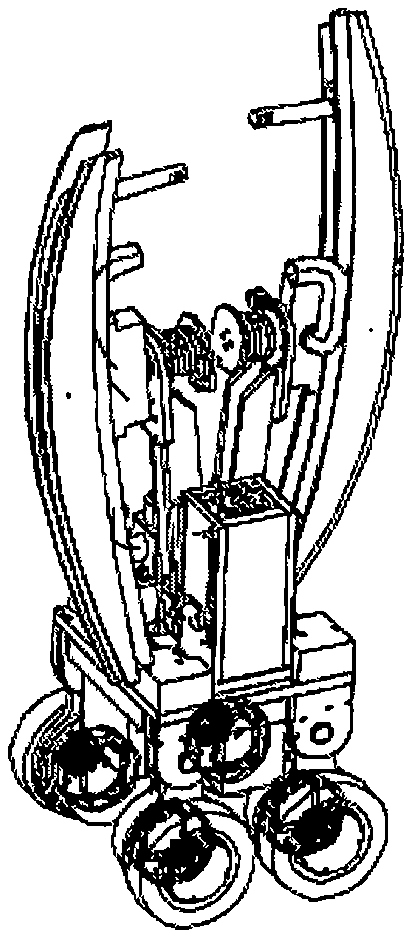 Can-entering pumping and draining robot