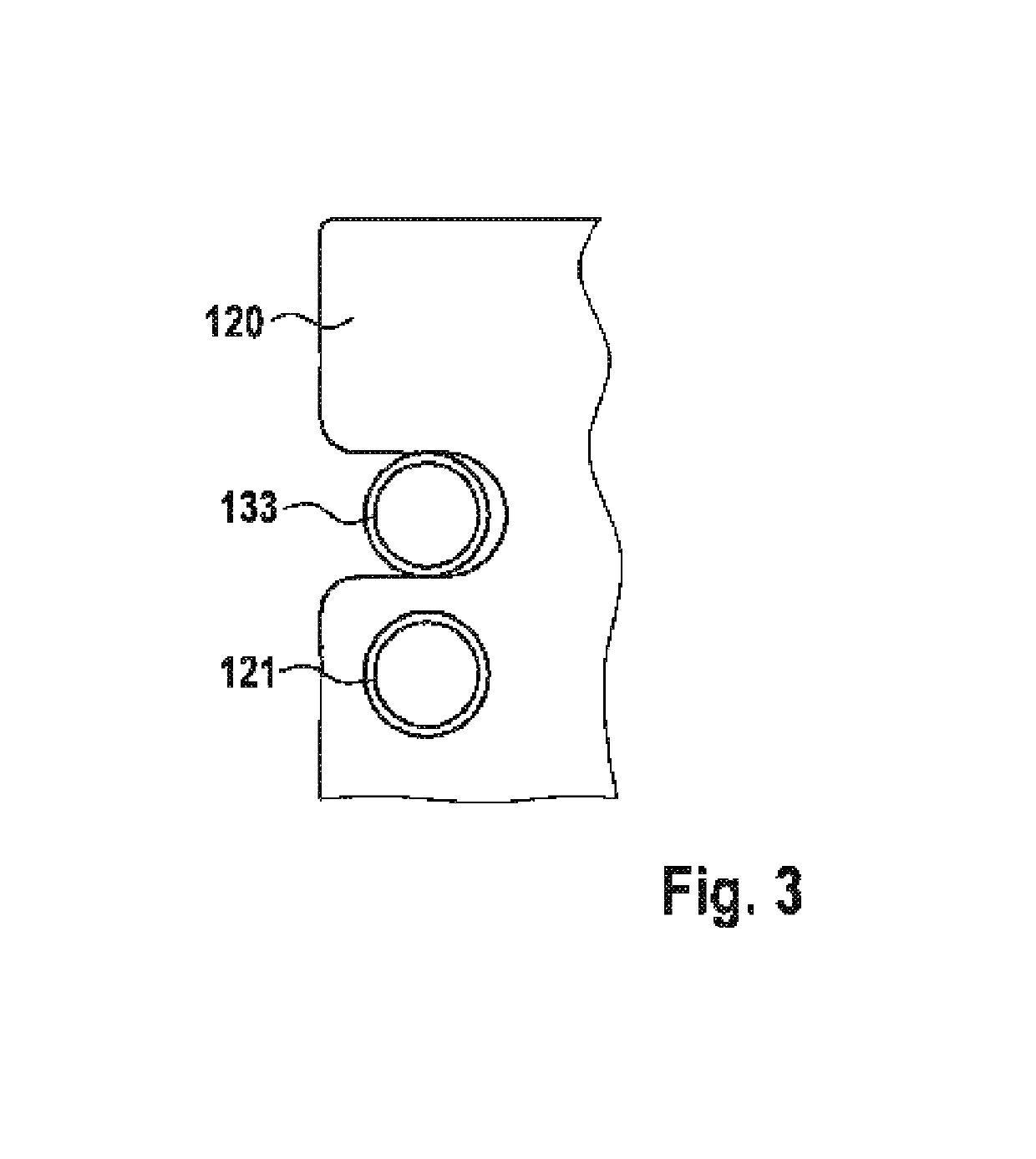 Container assembly for a motor vehicle