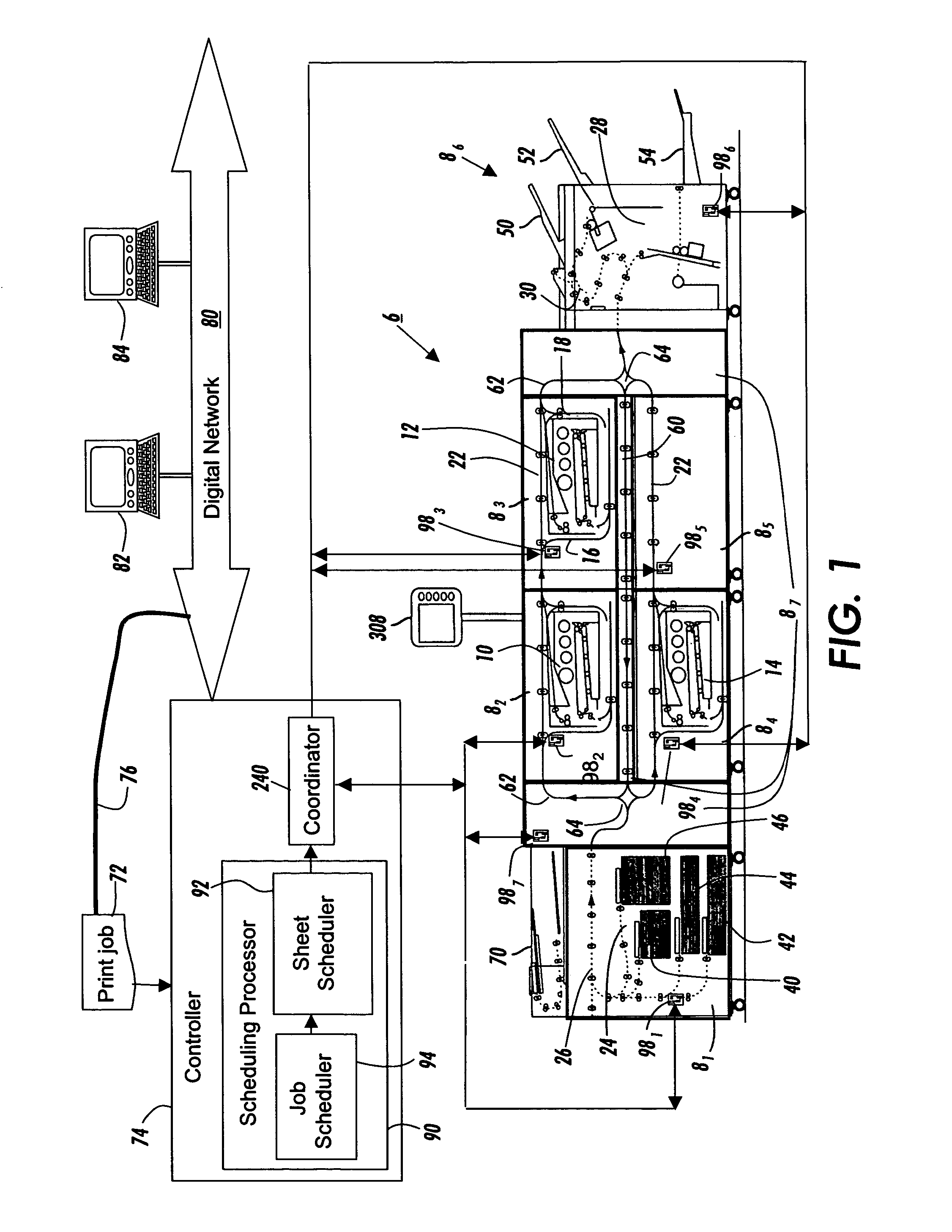 Document processing system and methods for reducing stress therein