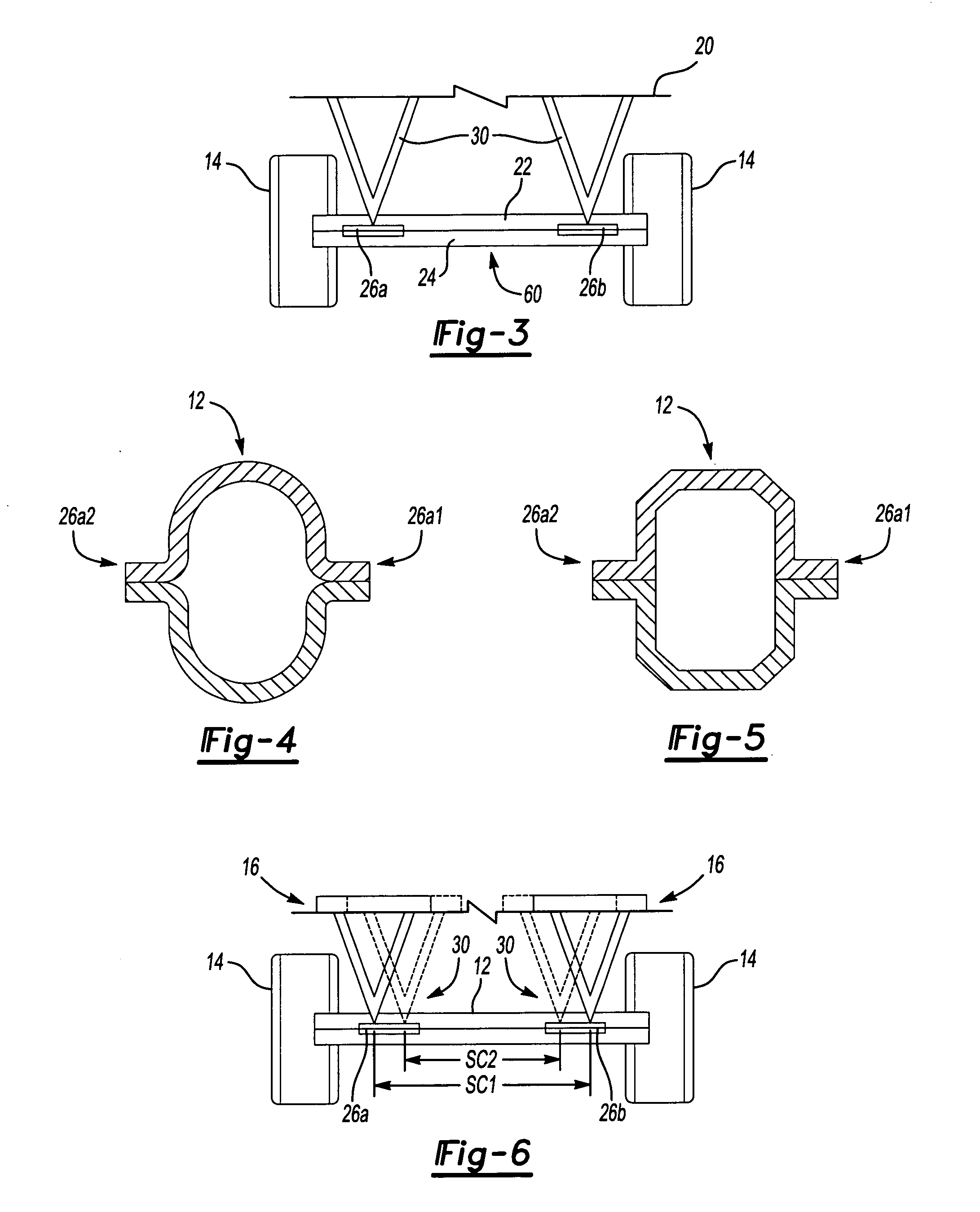 Axle housing with suspension flange