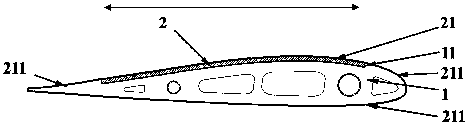 Solar-powered aircraft wing and manufacturing method thereof