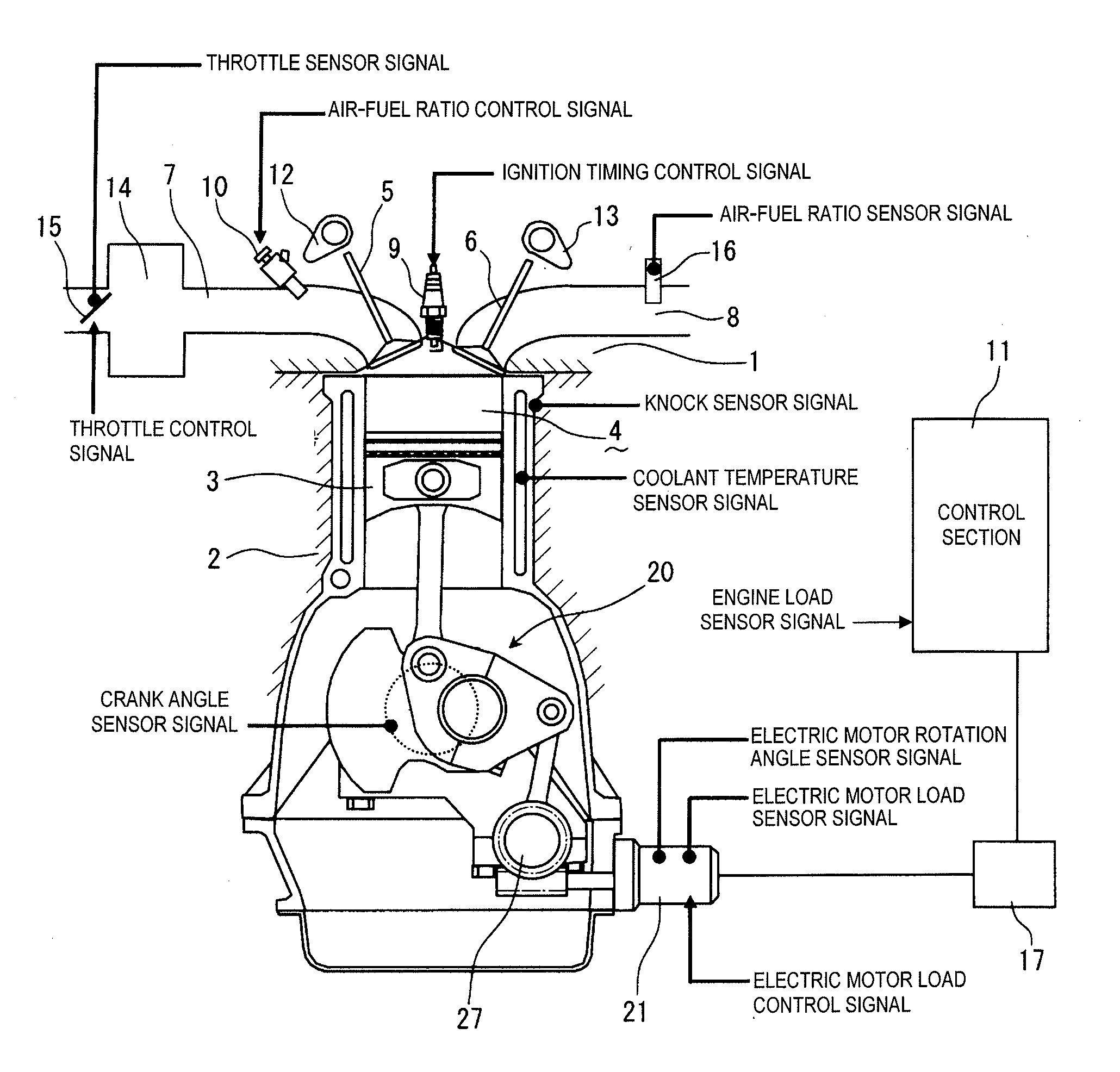 Variable compression ratio engine control apparatus