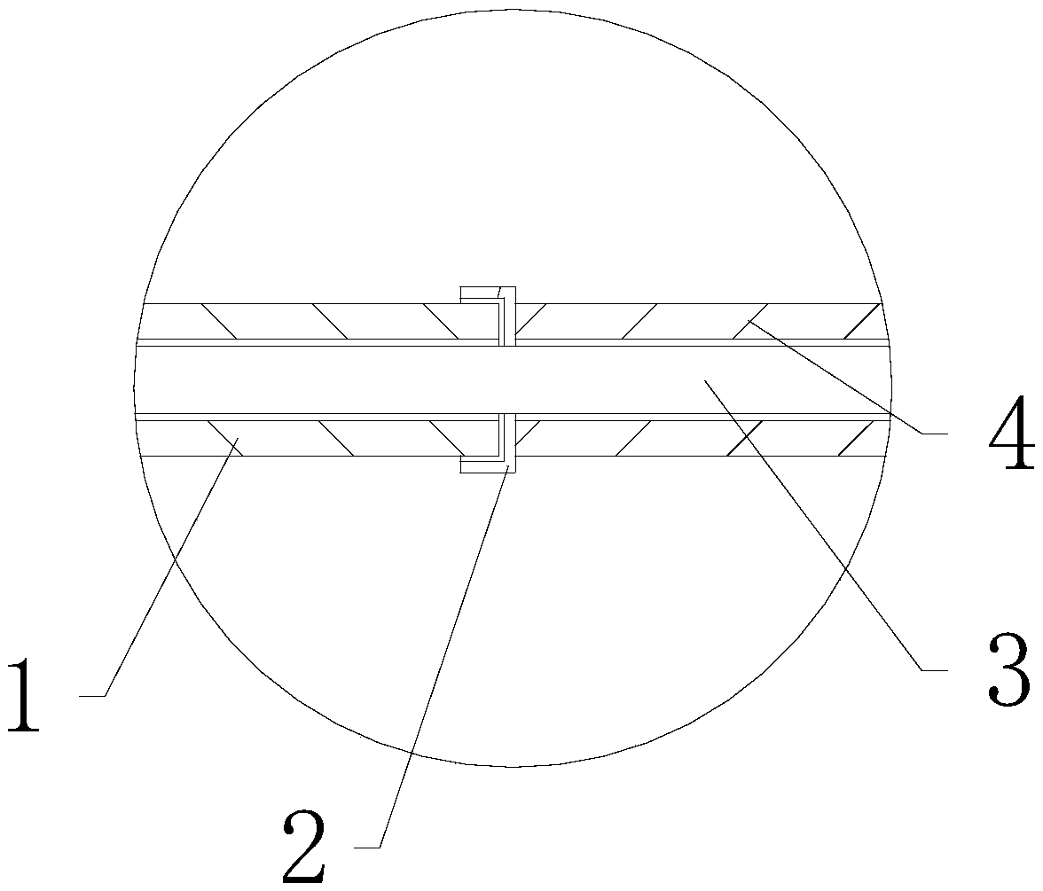 Connection rod crawling pipeline robot