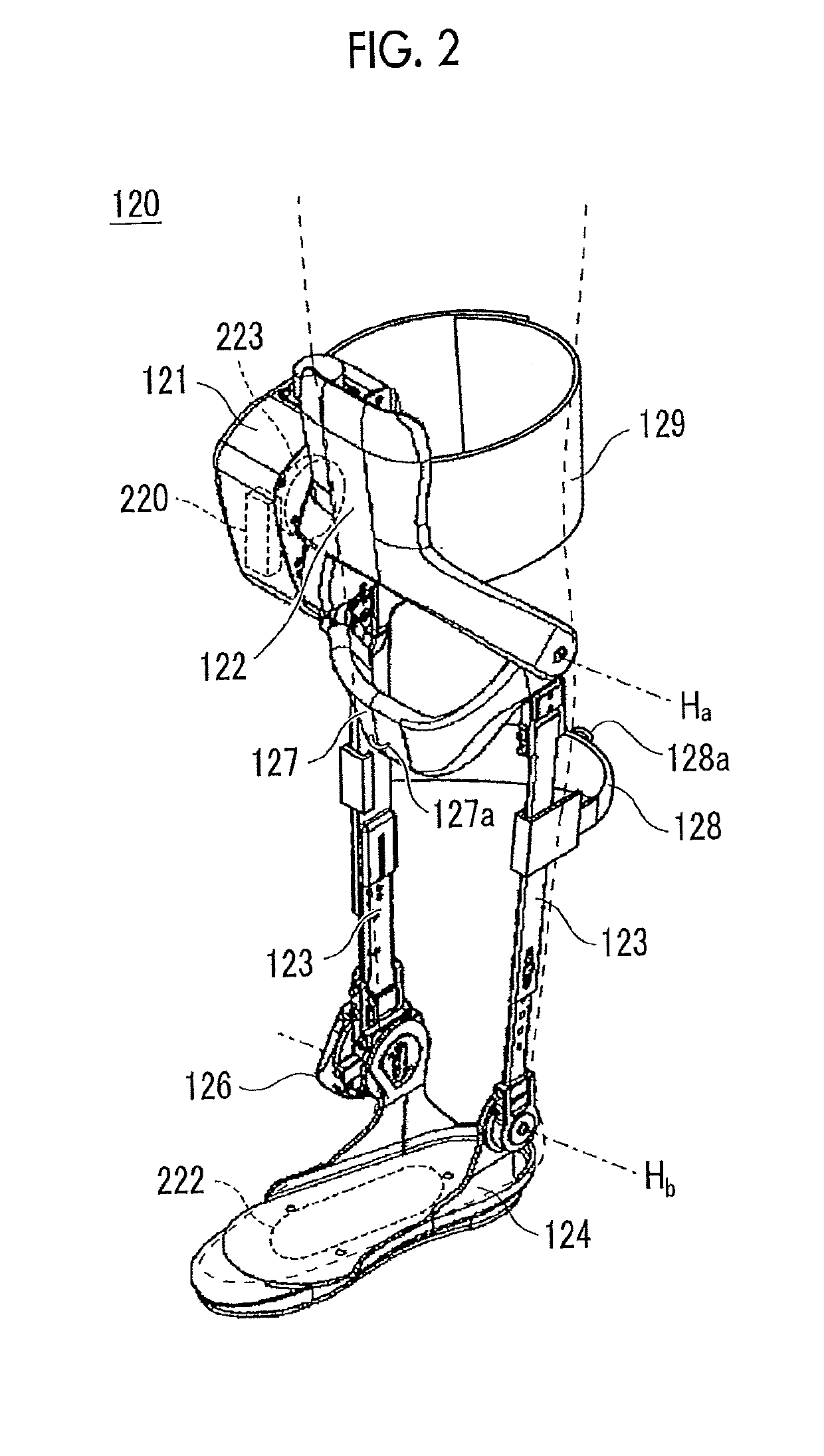 Gait evaluation apparatus, gait training system, and gait evaluation method