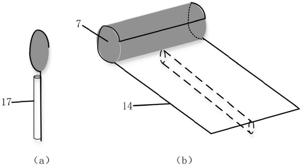 Photovoltaic module cleaning and fixing device