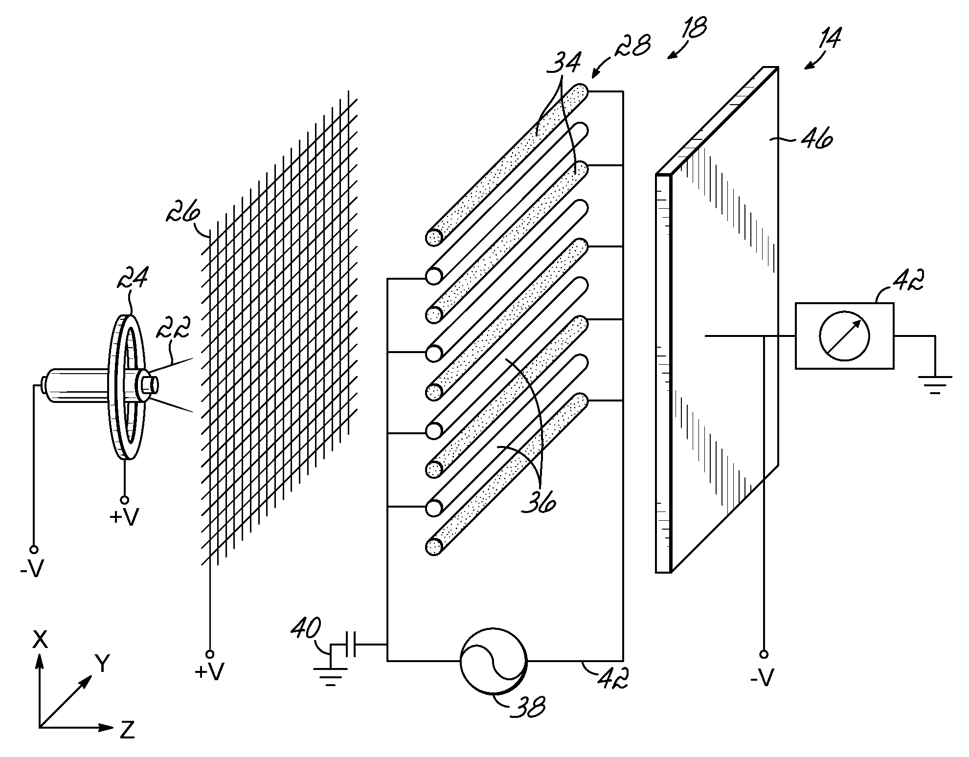 Portable loeb-eiber mass spectrometer