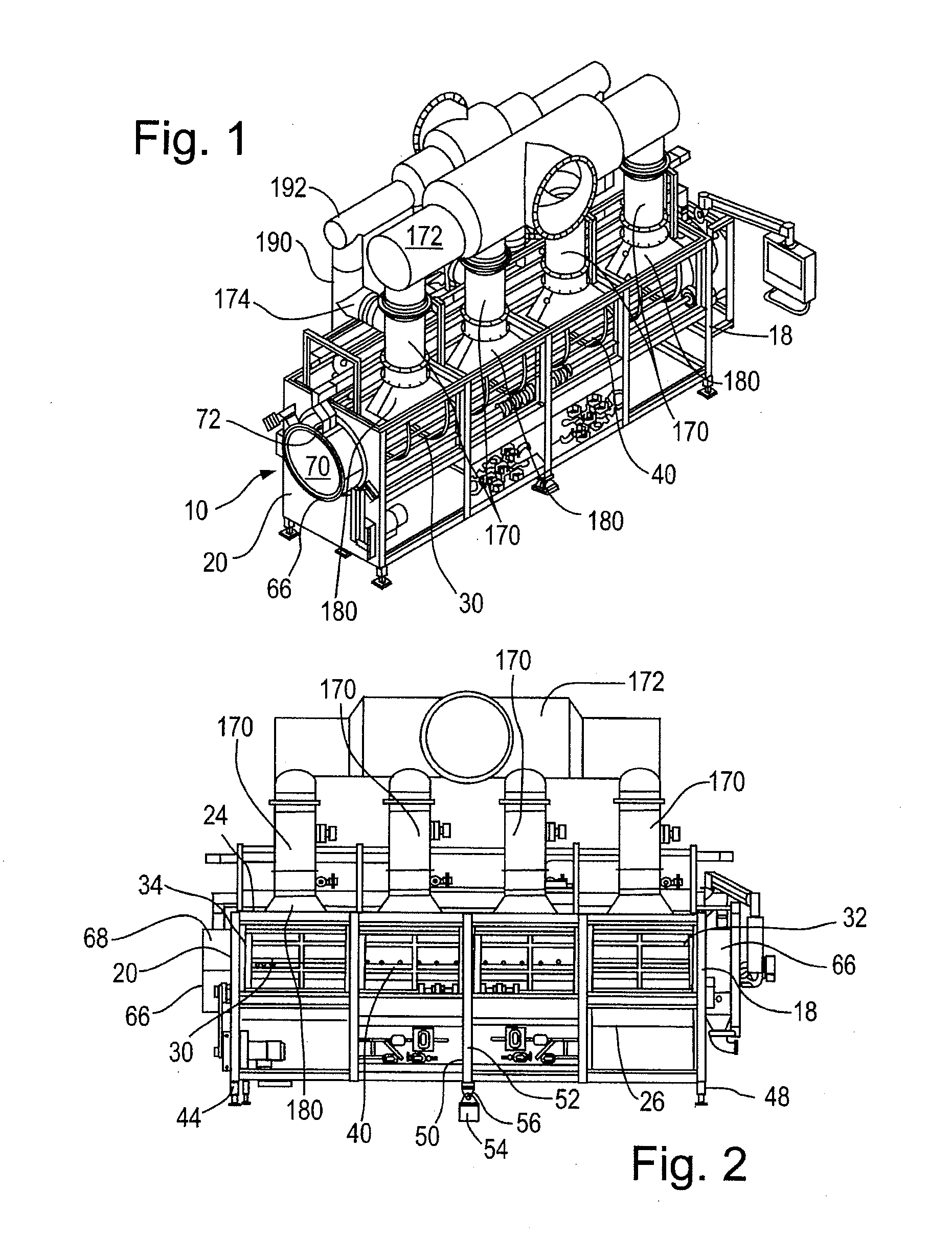 System and method for coating bulk articles