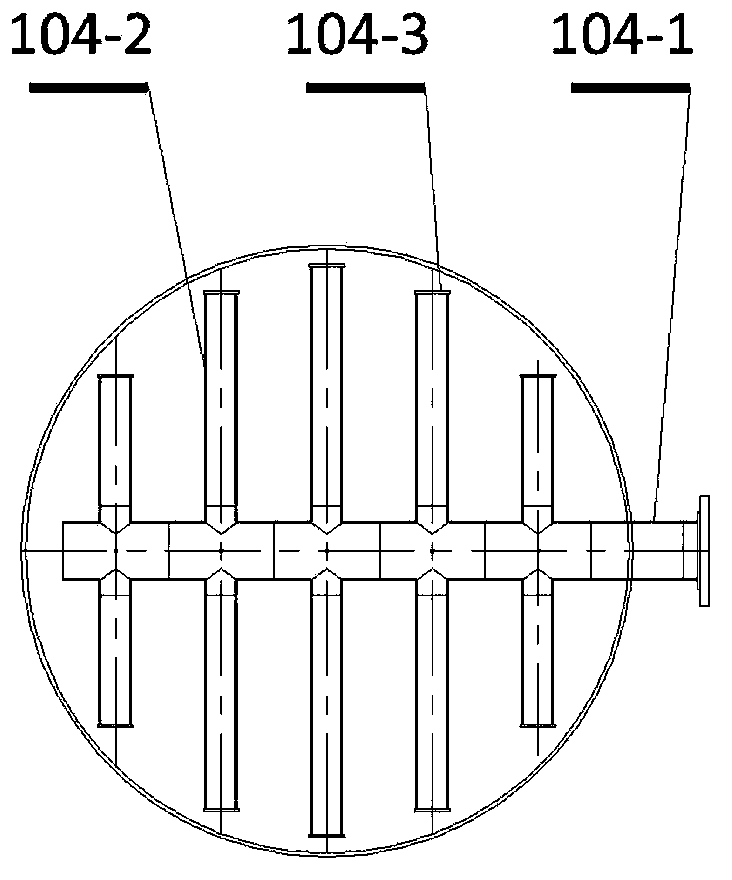 A waste water treatment system and a method