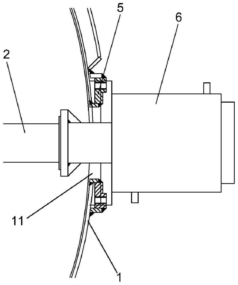 Continuous and stable lithium battery negative electrode material horizontal coating granulation equipment