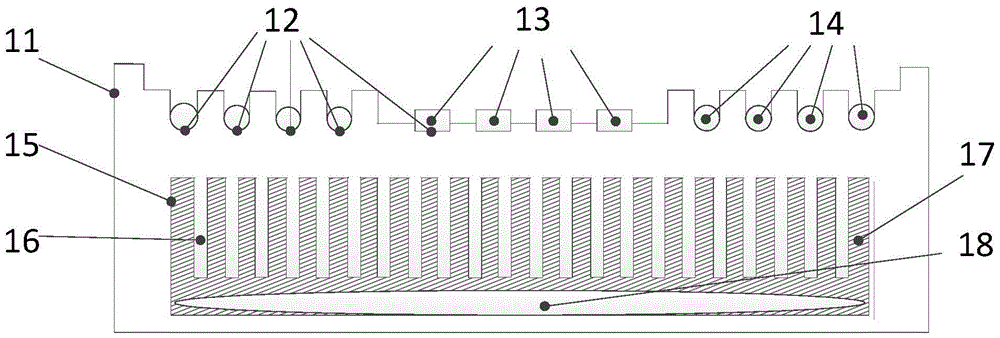 A water-free cooling heat capacity high power fiber laser