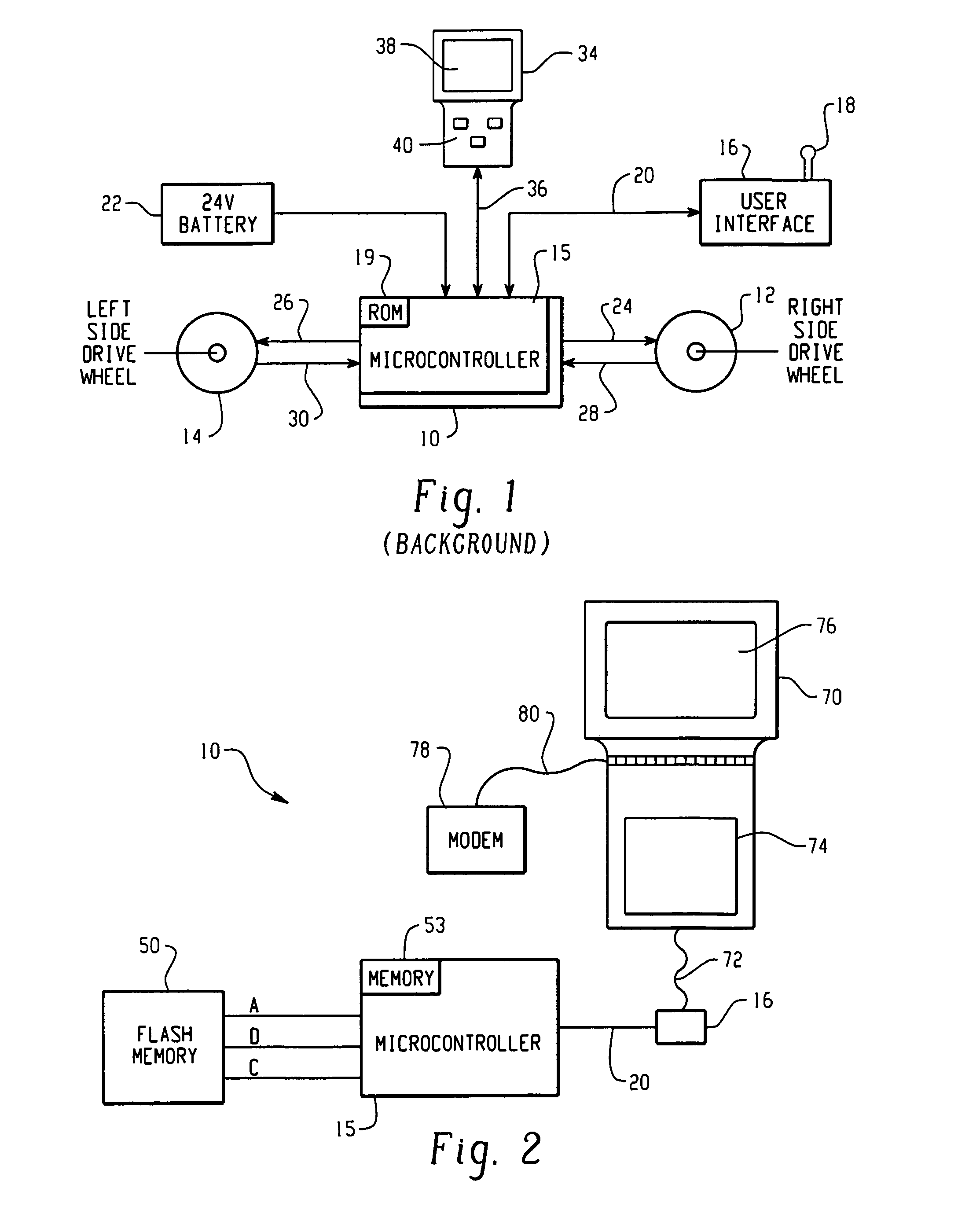 Method and apparatus for reprogramming a programmed controller of a power driven wheelchair