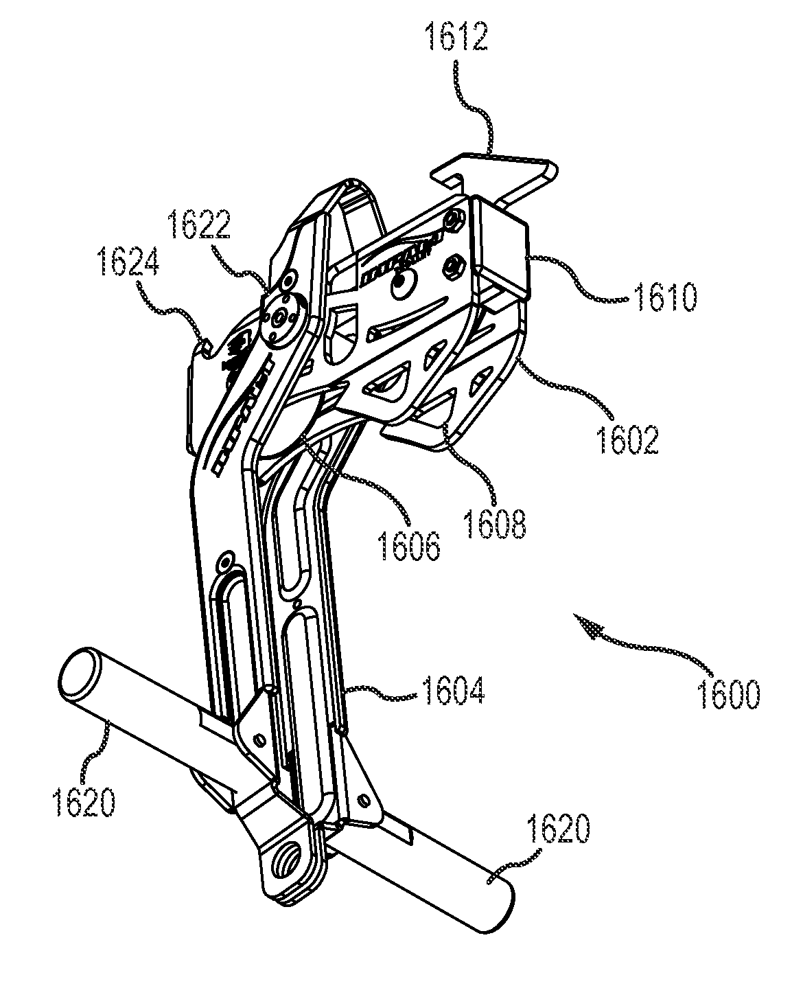 Cable-traversing trolley adapted for use with impact braking