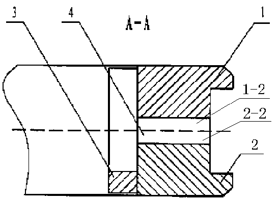 Oil ring of piston ring set of internal combustion engine