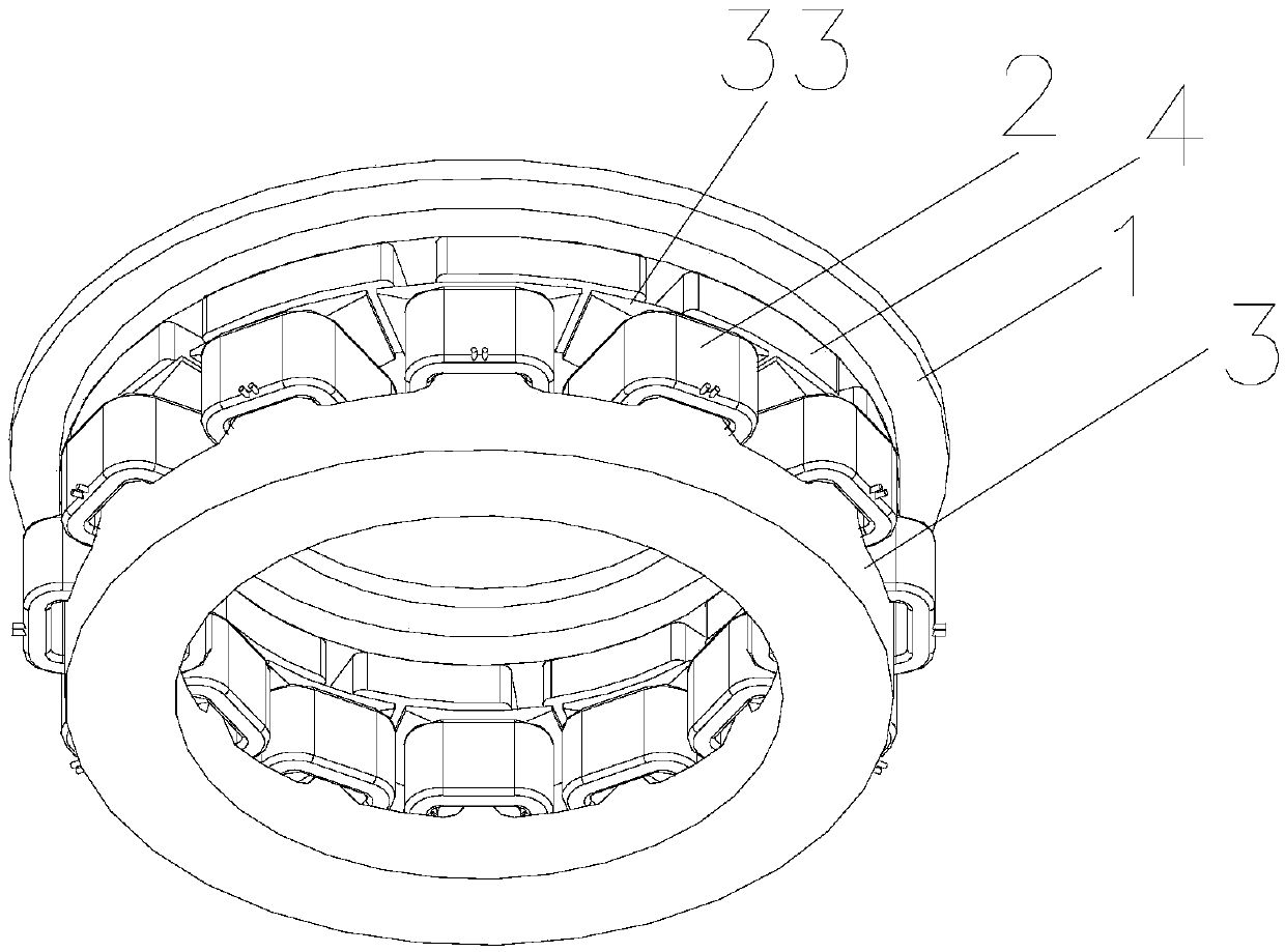 Brushless motor and mechanical arm