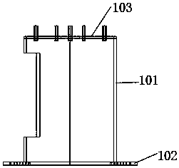 A column type multifunctional spraying equipment