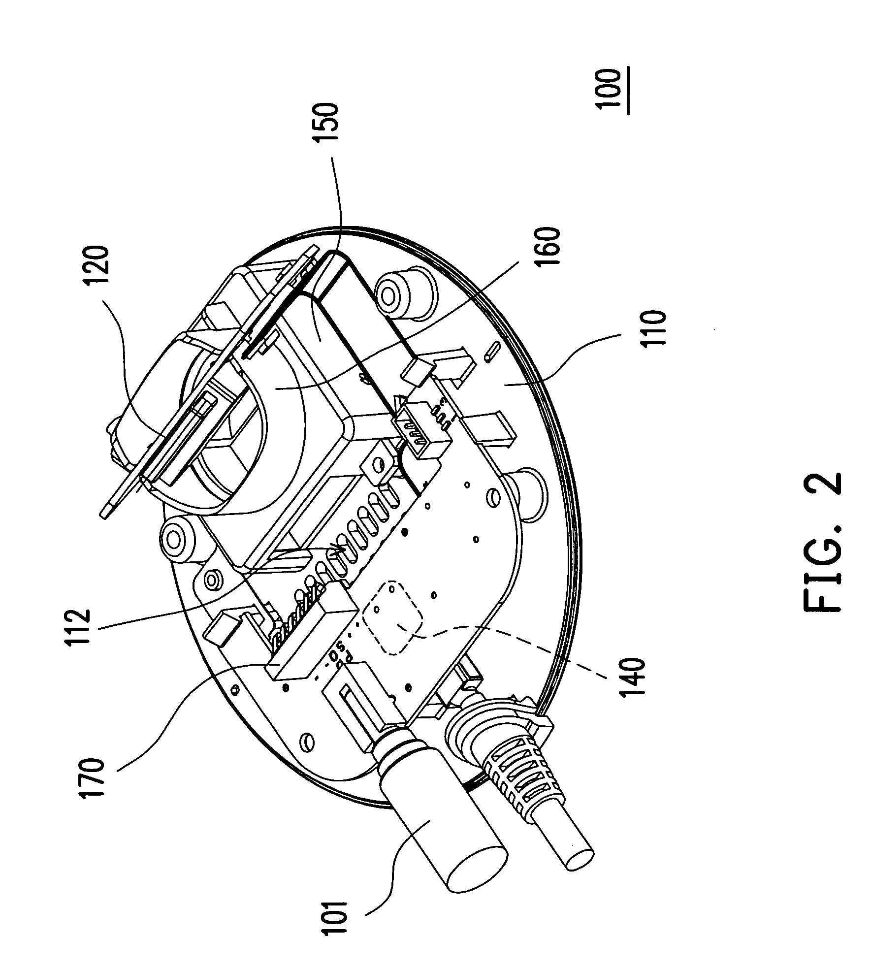 Handheld electronic device cradle with enhanced heat-dissipating capability