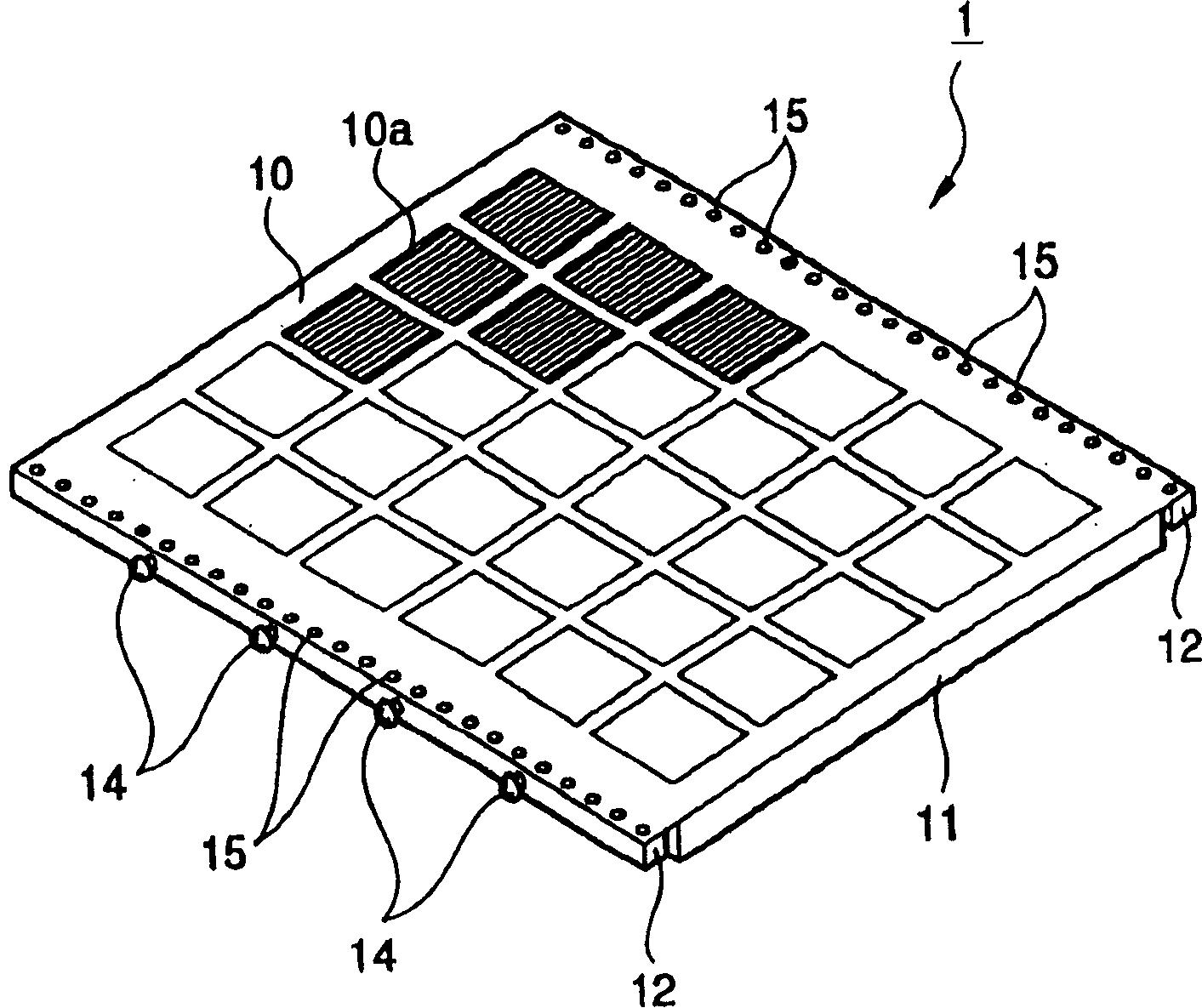 Mask for vacuum deposition and organic el display panel manufactured by using the same