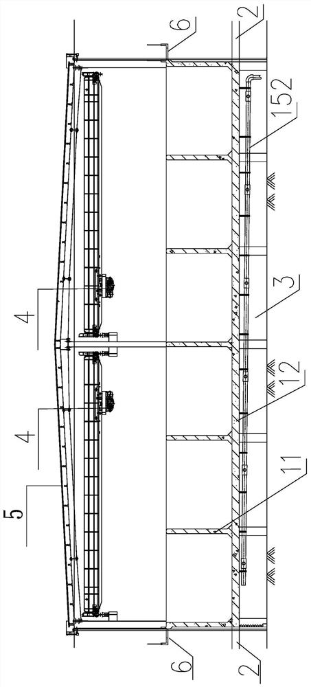 Retrievable hazardous waste rigid landfill system and operation method