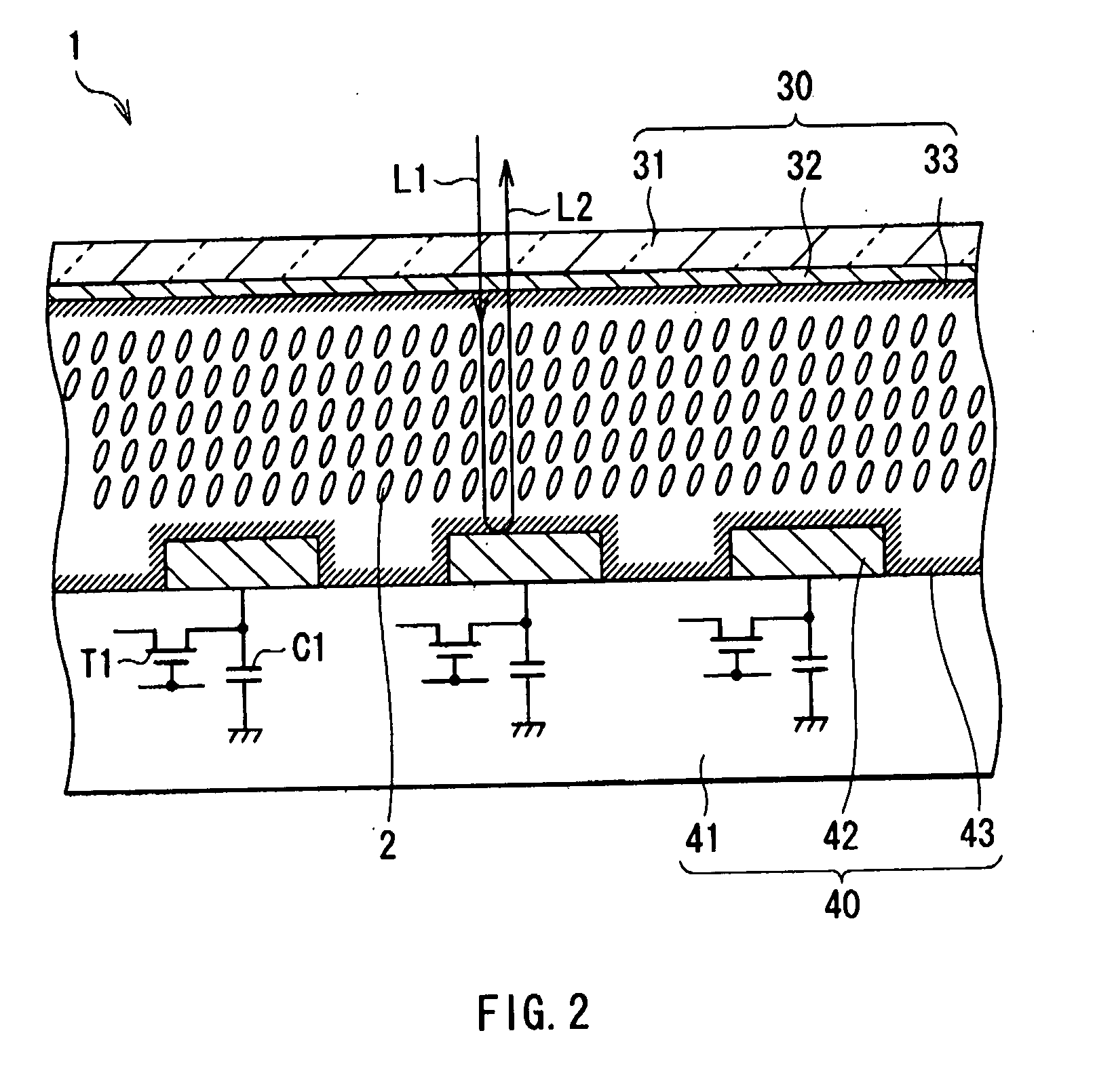 Liquid crystal display device, liquid crystal display and method of driving liquid crystal display device