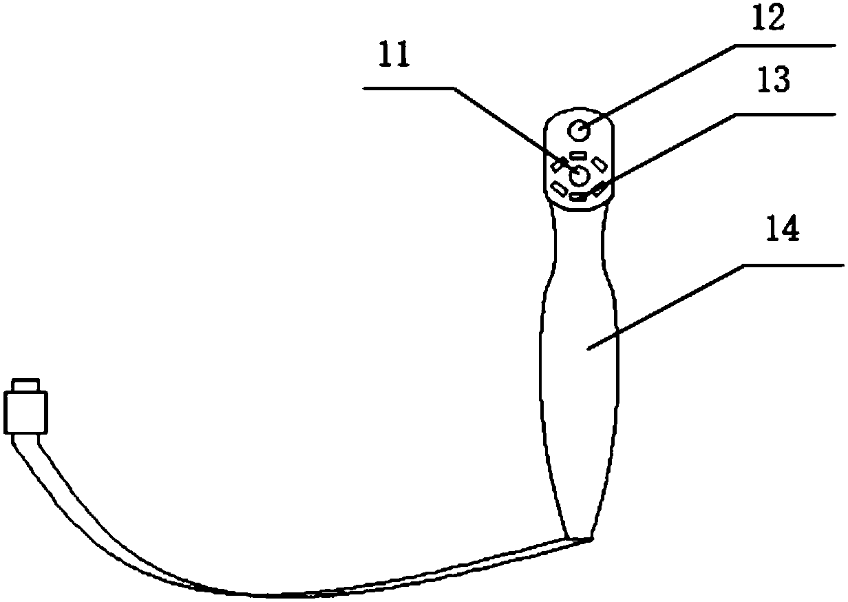 Tooth three-dimensional data reconstruction method, device and system