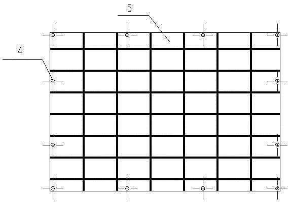 Reserved connecting port structure for underground pipe gallery and implementation method thereof