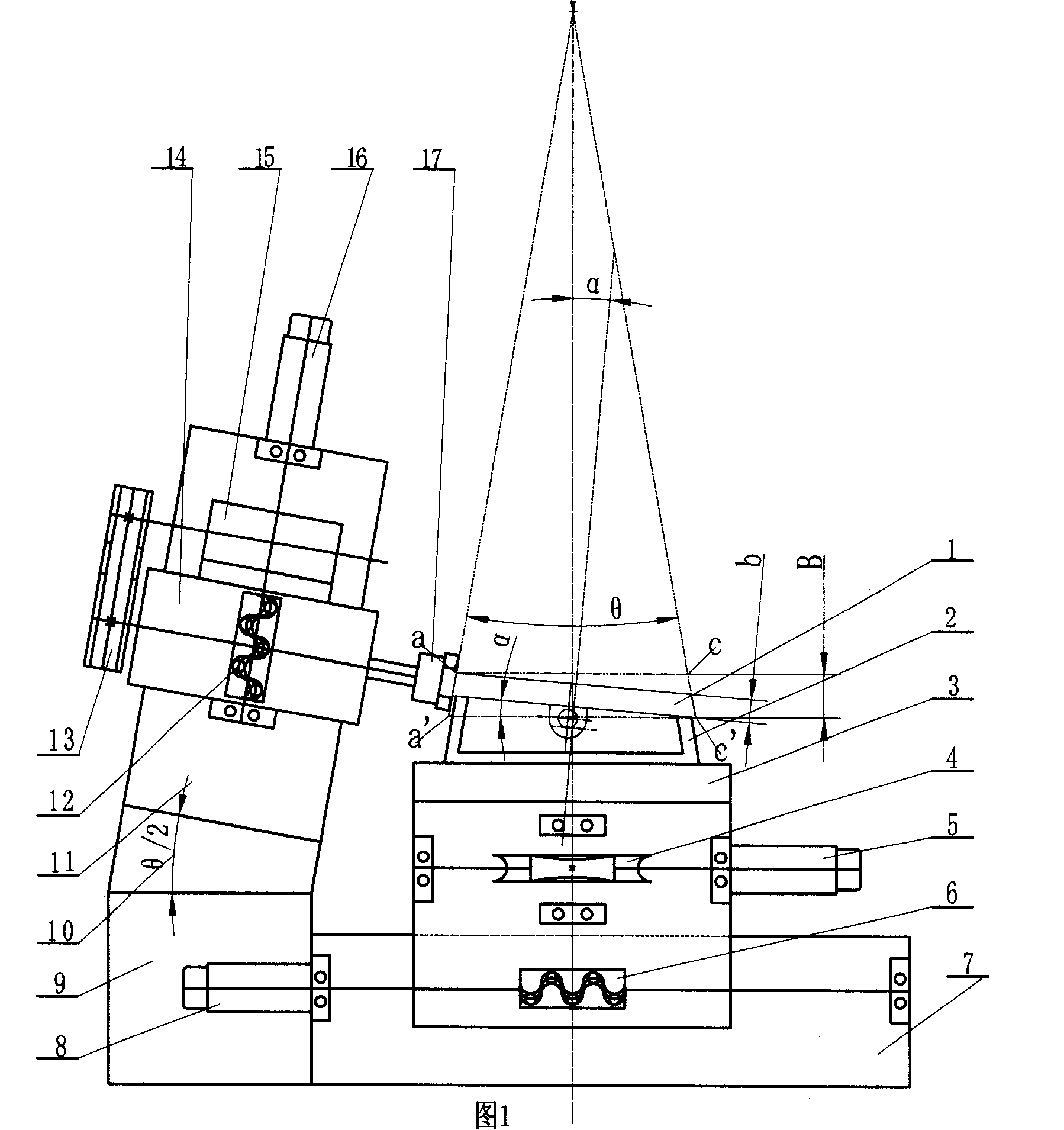 Valve tri-eccentric seal surface milling processing special numerical control combination machine