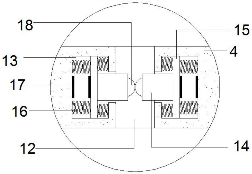 Self-locking wire pressing device for weak current engineering cable wiring