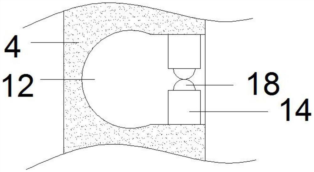 Self-locking wire pressing device for weak current engineering cable wiring