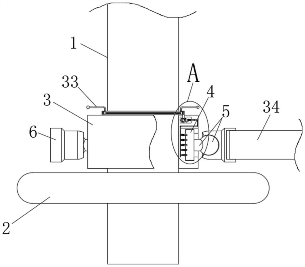 Firmly-connected plug-in type scaffold