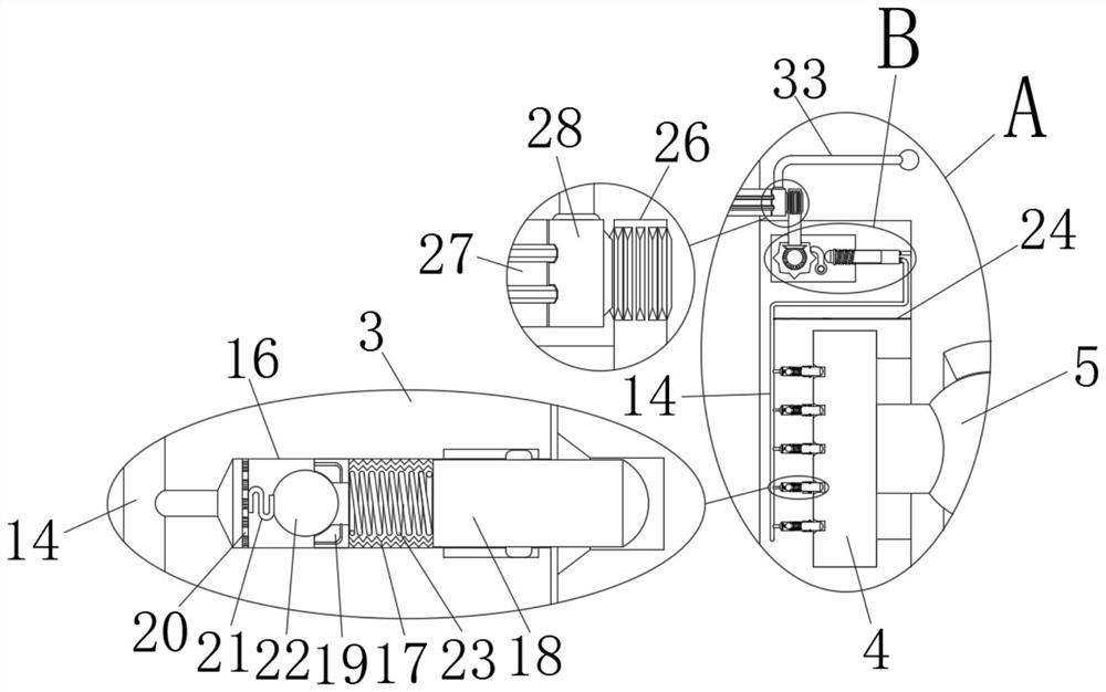 Firmly-connected plug-in type scaffold